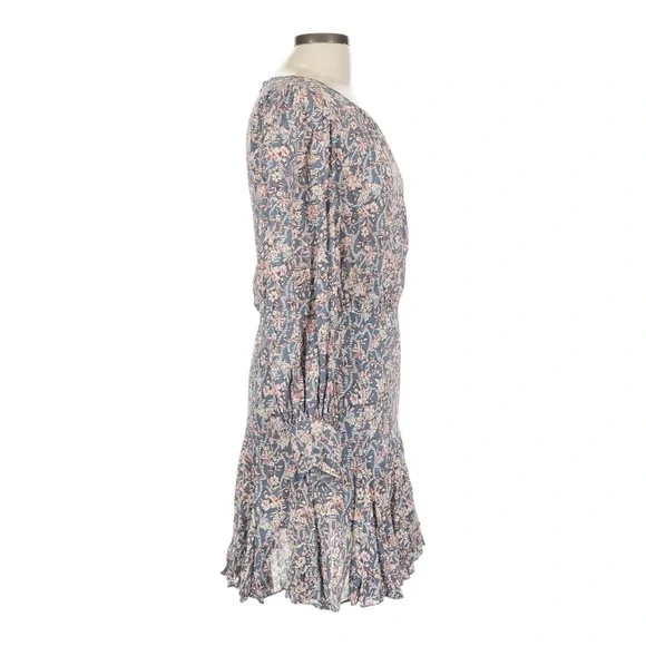 🌸 Veronica Beard Floral Mini‎ Dress — Size 10Long SleeveViscose Blend